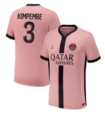 Paris Saint-Germain Presnel Kimpembe #3 Tercera Equipación 2024-25 Manga Corta